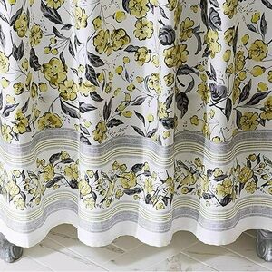 Vera Bradley Hummingbird Blooms Shower Curtain